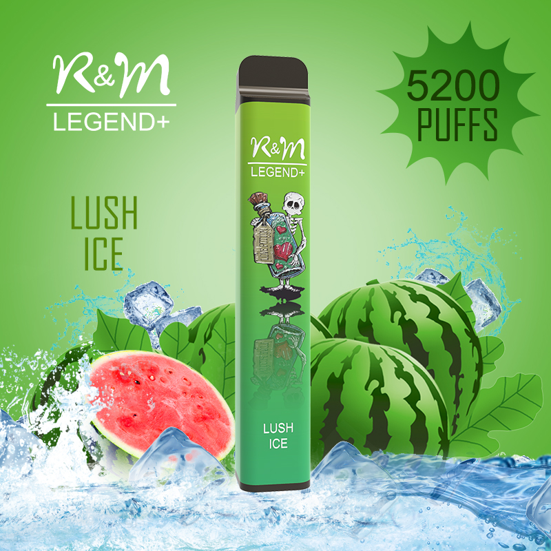 Légende R&M + 5200 bouffées 6% Vape jetable fume de nicotine