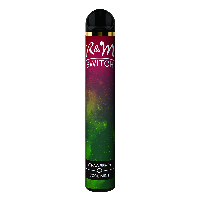 Commutateur R & M (Double Saveurs) 2000 Puffs Vape Vape | Fraise / menthe cool