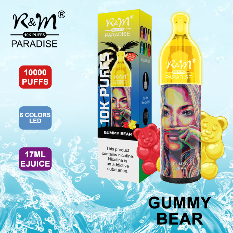 R&M Paradise Europe 2% Salt Nicotine OEM Brand Disposable Vape | Vape vide