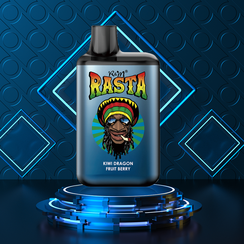 Ventes d'usine Logo en gros logo Custom Vape Elfbar 5500 Puffs R&M Rasta Disposable Vape Lost Mary Recharteable E Cigarette