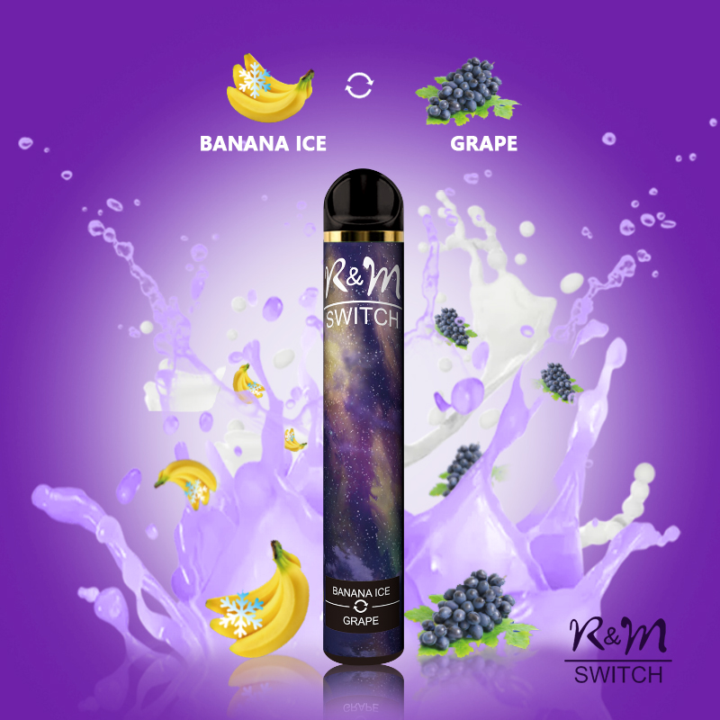 Commutateur R & M (Double Saveurs) 2000 Puffs Vape jetable