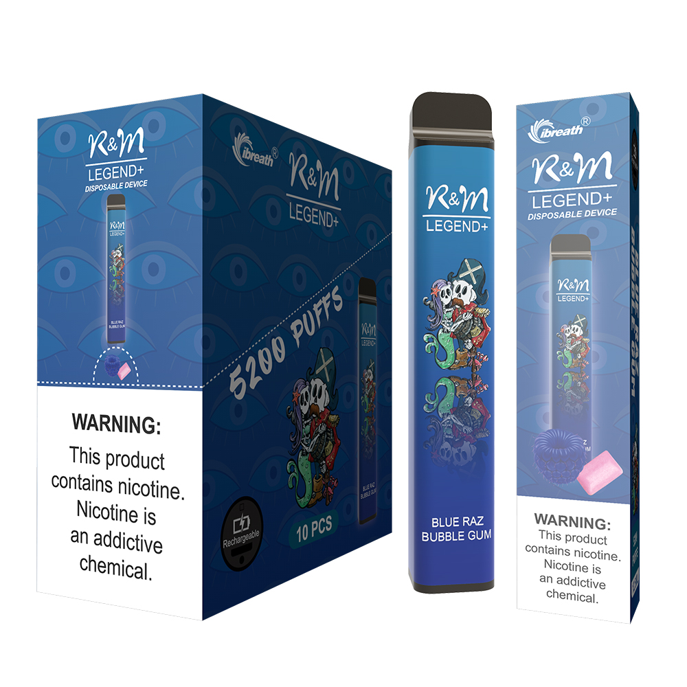 Légende R&M + glace luxuriante | 6% de nicotine | Vape Vape en gros | Kangvape