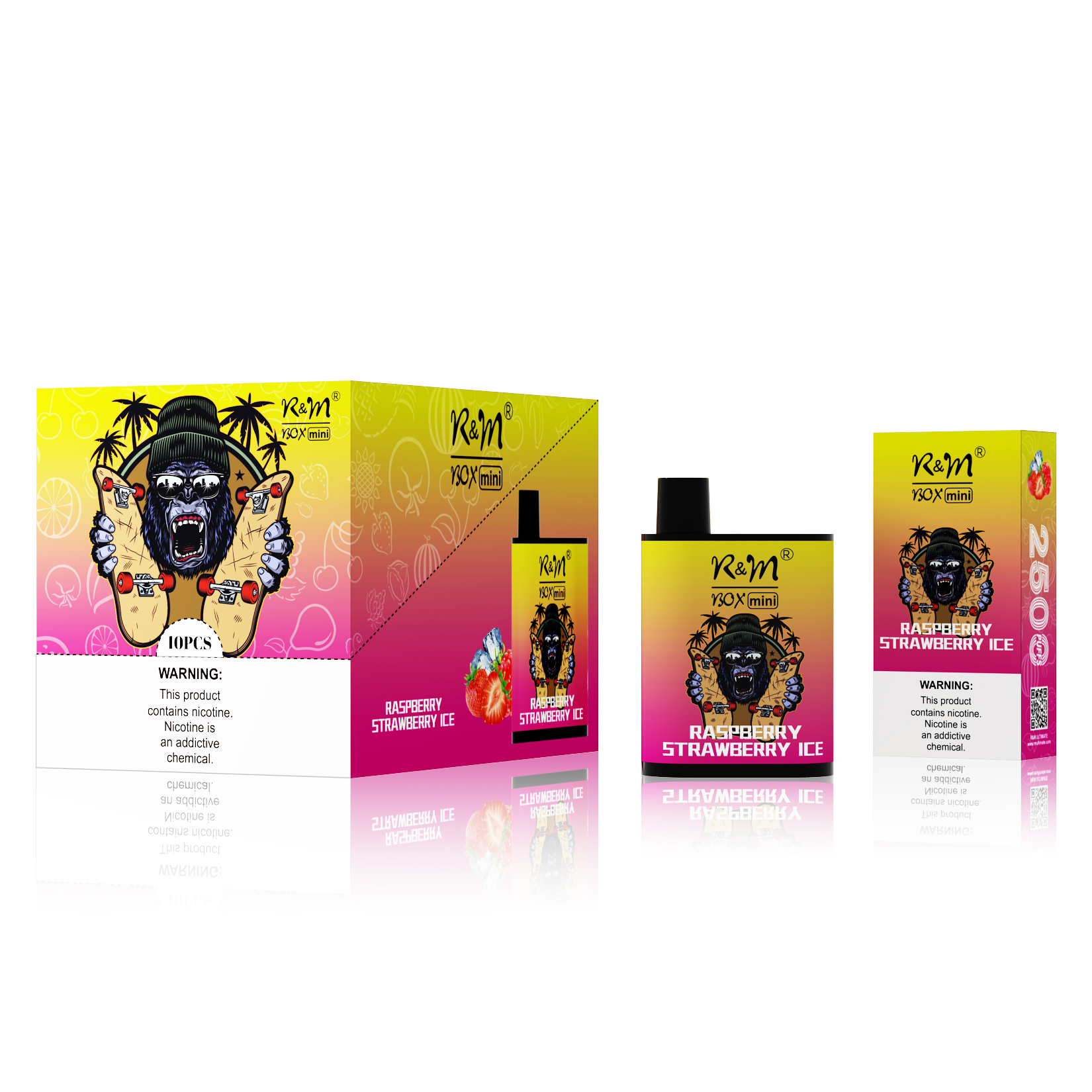 R&M Box Mini Blast Energy 3% Nicotine Vape Fournisseur | Distributeur