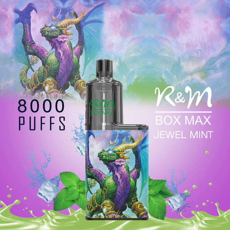 R&M Box MXA Europe Personnalisez Brand Mesh Coil 2% Salt Nicotine Disposable Vape