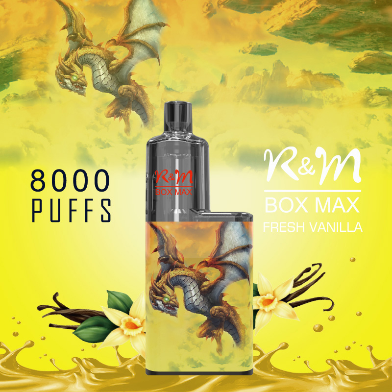 R&M Box Max Australie RecHargble Sub Ohm Vape Disposable | FACE VAPE DISPOST