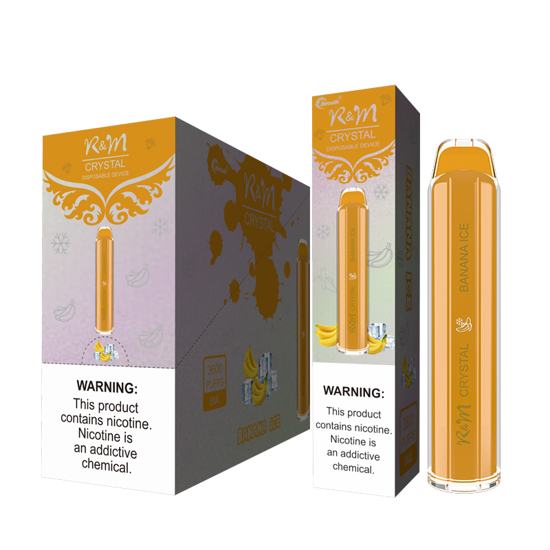 R&M Crystal 3600 Puffs Nouvelle vape jetable hyde
