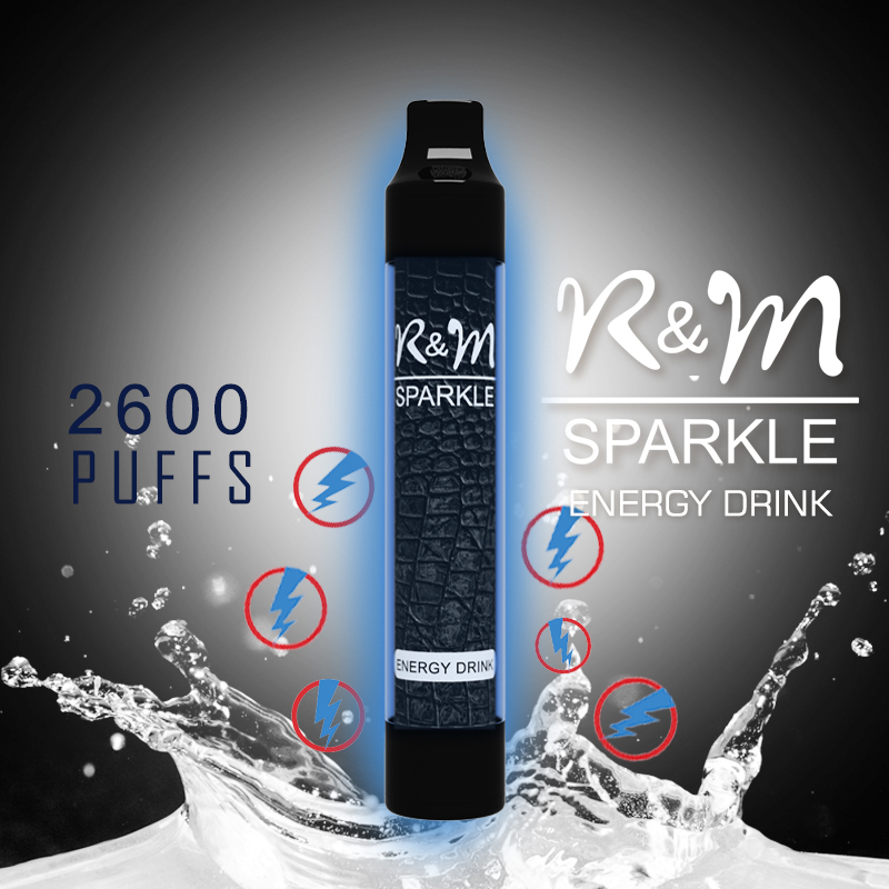 R&M Sparkle 2600 Puffs Hot Sell HQD Vape