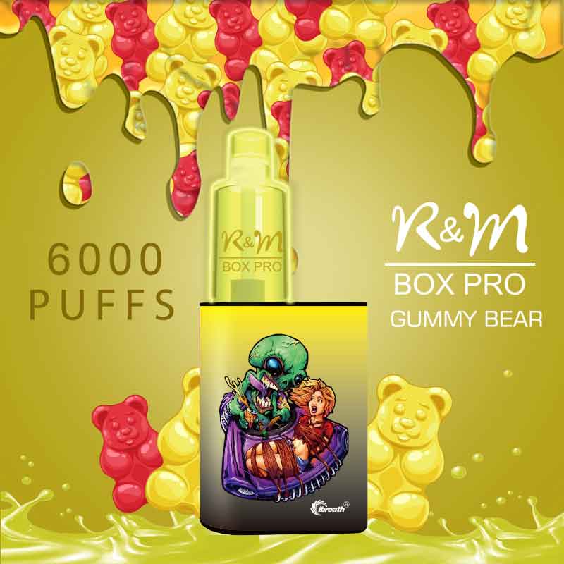 R&M Box Pro échantillon gratuit fournisseur de vape jetable