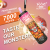 R&M MONSTER Canada Importation de débit d'air réglable Personnaliser la vape jetable de marque