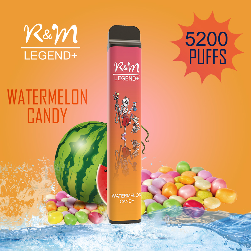 R&M Legend + Cool Mint | 5200 PUFS | Fabricant de vape jetable britannique