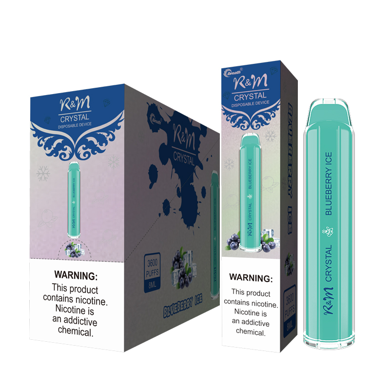 R&M Crystal 3600 Puffs Hyde 3300 Vape | Blueberry Ice