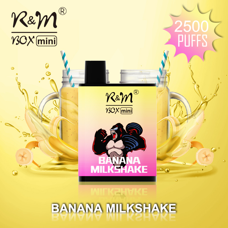 R&M Box Mini Banana Milkshake | Flavour des fruits | Vape jetable en gros
