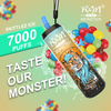 R&M Monster America Original 7000 Puffs Mesh Coil Disposable Vape