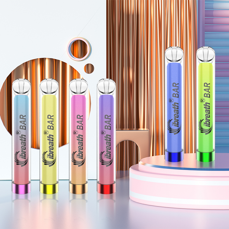 Europe UK OEM Logo Marque personnalisée RVB Light 600puffs 2% 0% Salt Nicotine Geekbar Crystal Disposable Vape 