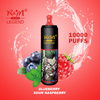 R&M Legend 10k China Original Zero Nicotine RVB Light Disposable Vape