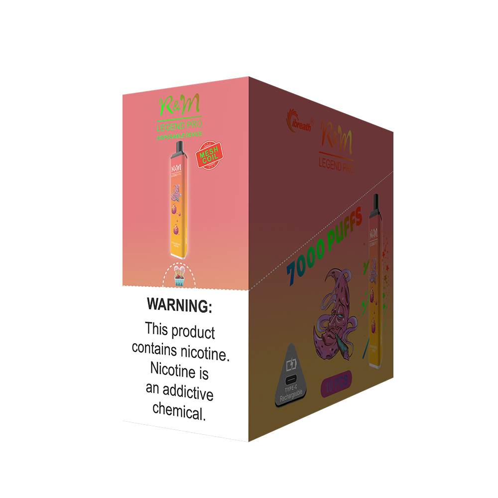 R&M Legend Pro Aloe Apple Fabricant de vape le plus populaire | grossiste