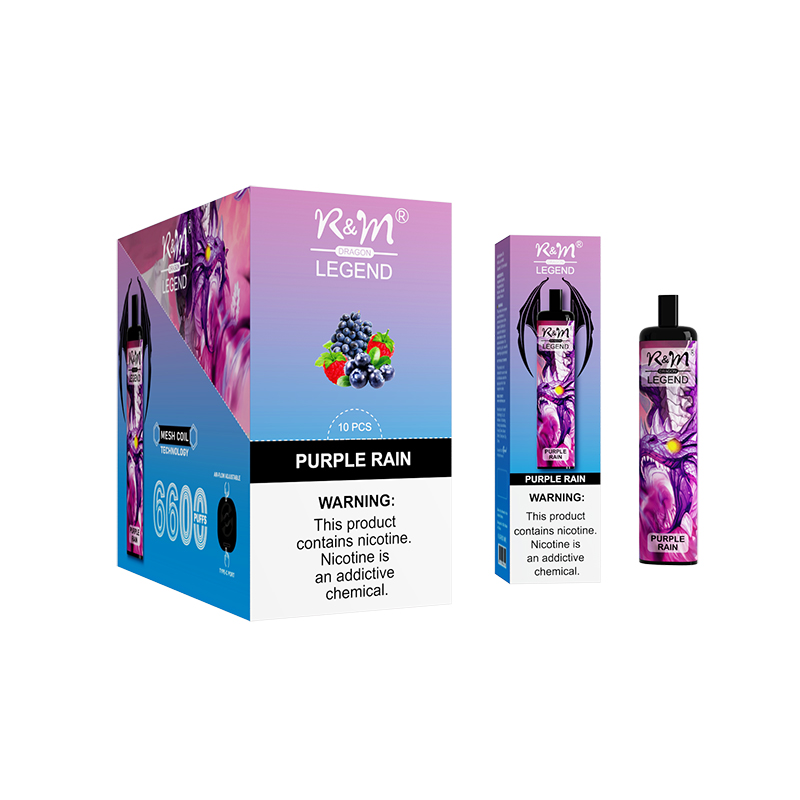 Légende R&M Dragon Nouveau arrivée Fruits Flavors China E-cigarette