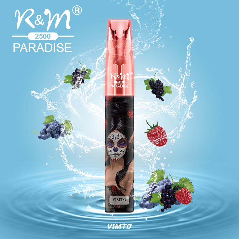 R&M Paradise Mini Dubai Airfow Airfow 2500 Puffs Vape jetable | Vape jetable originale